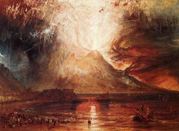 Joseph Mallord William Turner : Eruption of Vesuvius